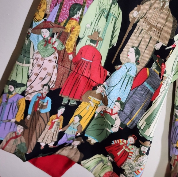 Natori Colorful Pajama Set Unique Print - Picture 4 of 10